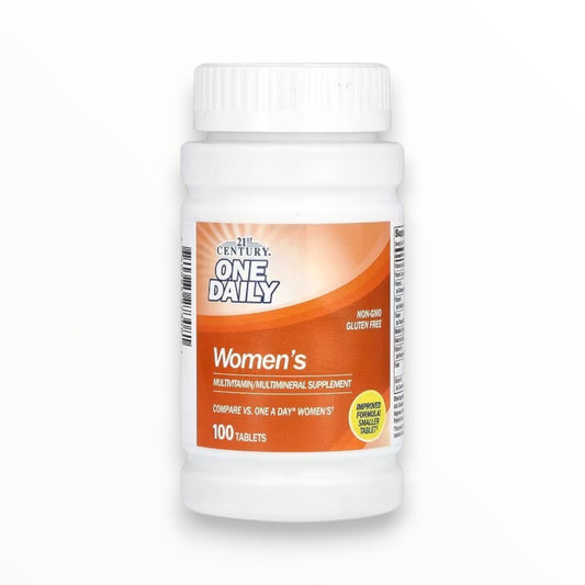 21st Century One Daily Women’s Multivitamin & Multimineral – Daily Women’s Health & Wellness Support | 100 Tablets