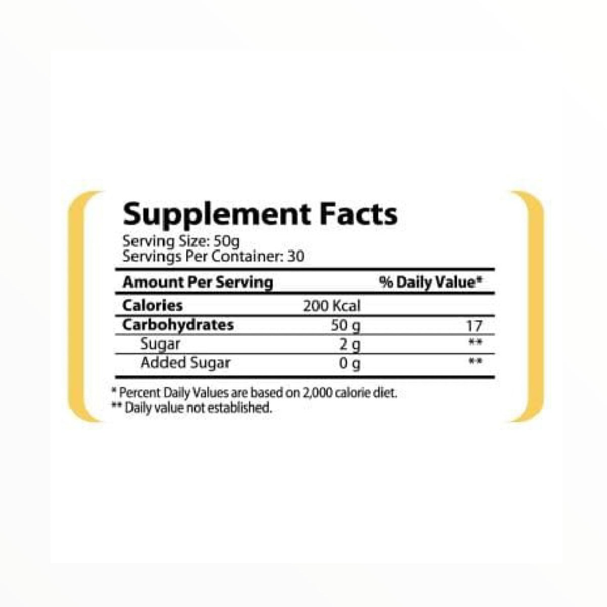 Challenger Nutrition Carbo Xtreme 1.5kg – Pineapple Flavor | 50g Carbohydrates, 200 Calories | Energy, Muscle Glycogen & Workout Recovery Support | 30 Servings