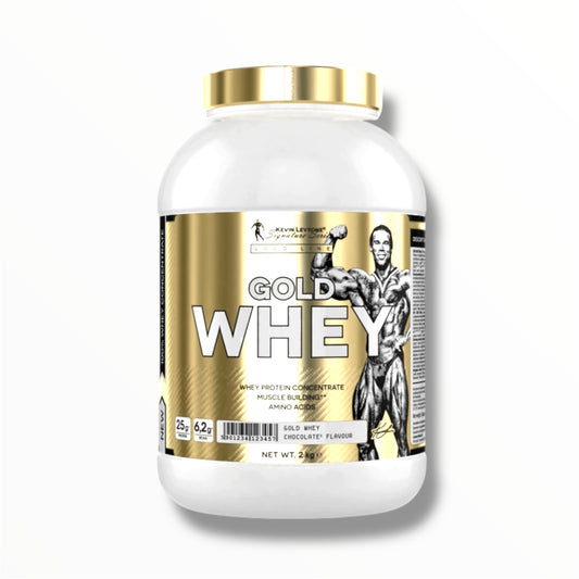 Kevin Levrone Gold Whey Protein – 25g Protein, Whey Concentrate, Chocolate Flavor, Muscle Building Formula