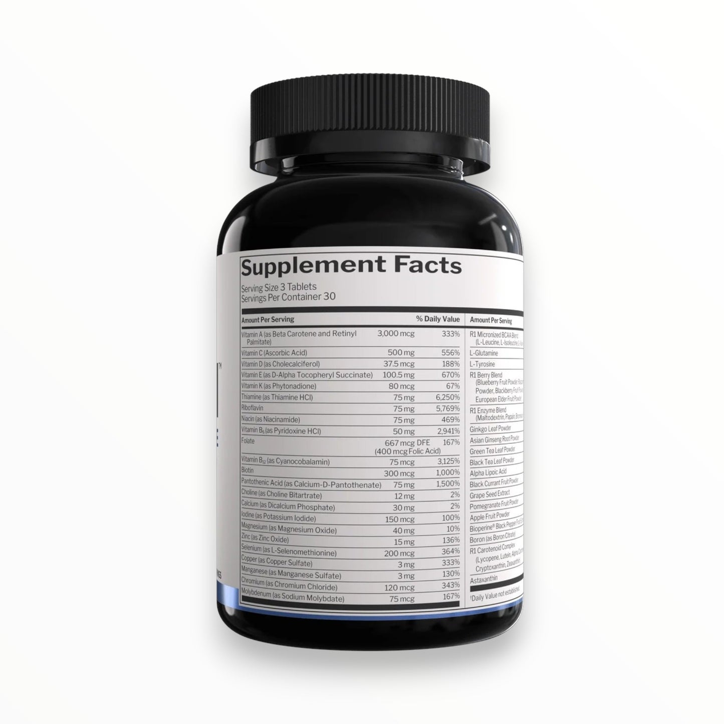 Rule One Men’s Multi Active Lifestyle – High Potency Multivitamin | 90 Tablets