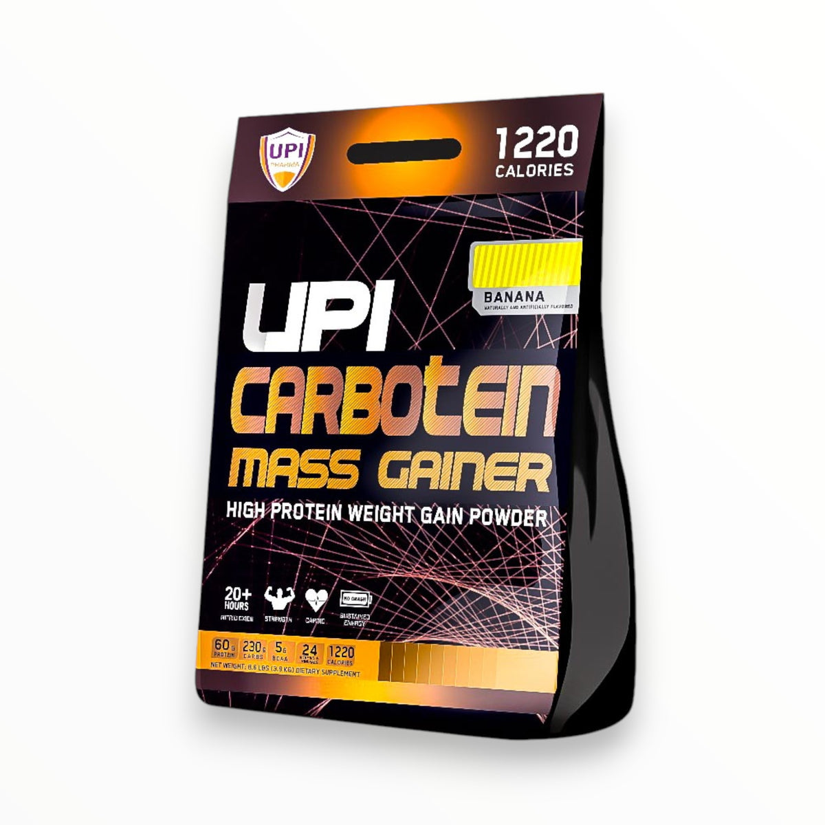 UPI Carboten Mass Gainer – مسحوق غني بالبروتين لزيادة الوزن ونمو العضلات