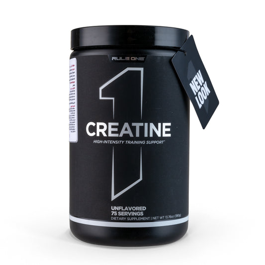 Rule One Creatine Monohydrate 390g (75 Servings) | Pure Micronized Creatine for Strength & Power