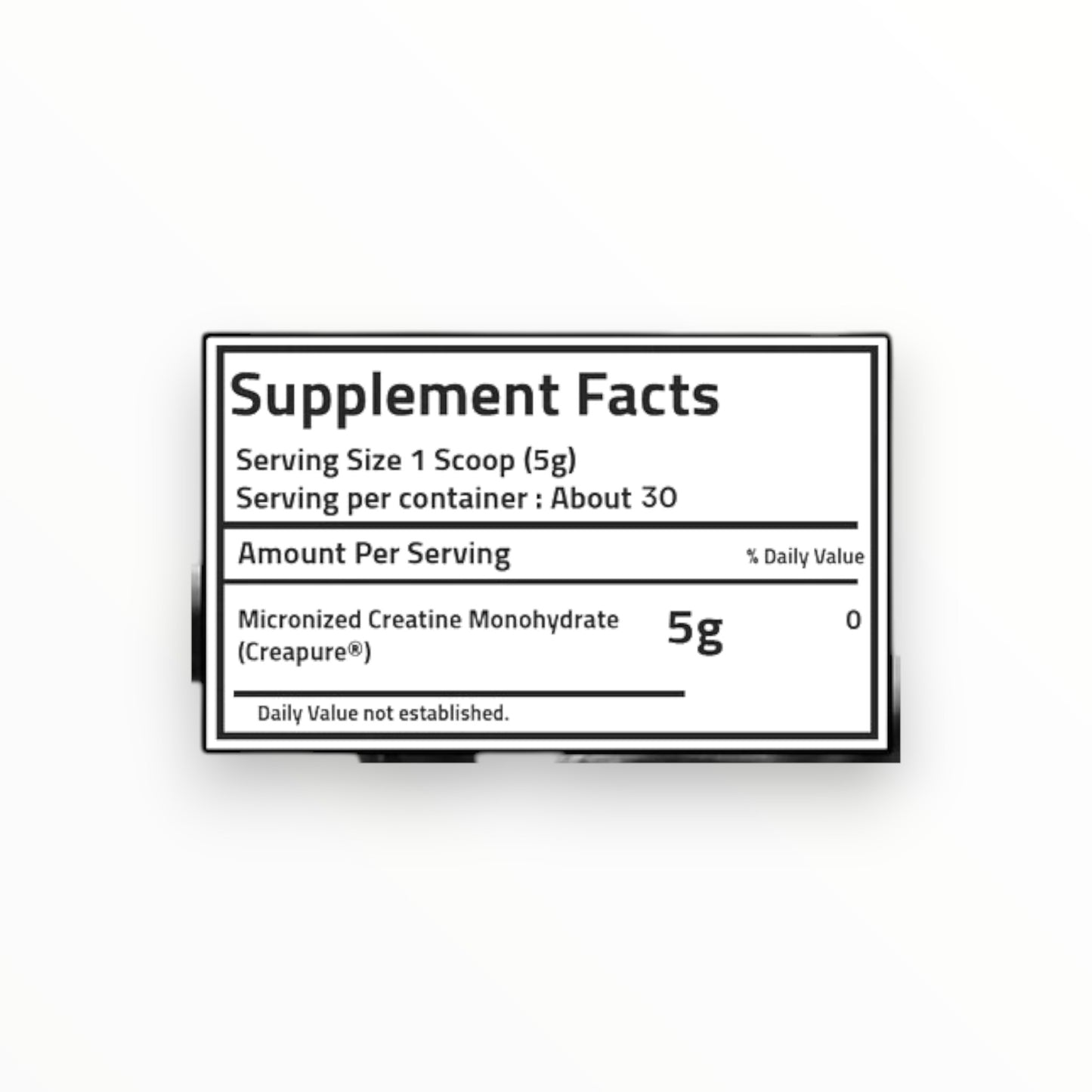 Pureganic Creaganic Creapure® Creatine Monohydrate 150g – 30 Servings