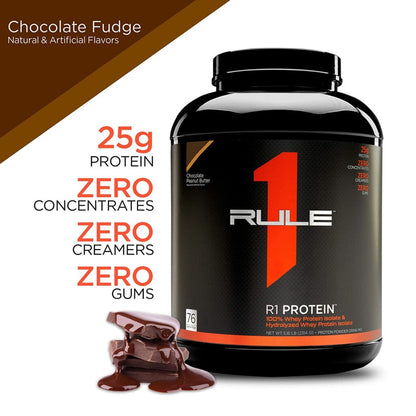 Rule 1 Whey Protein Isolate – Clean Protein for Lean Muscle Gains - Power Fit Supplements Egypt