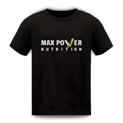 Max Power Nutrition Black T-Shirt
