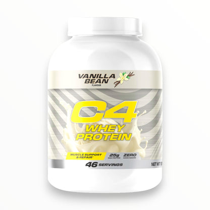 C4 Whey Protein Hershey's Milk Chocolate | 46 Servings | 25g Protein | Muscle Growth & Recovery