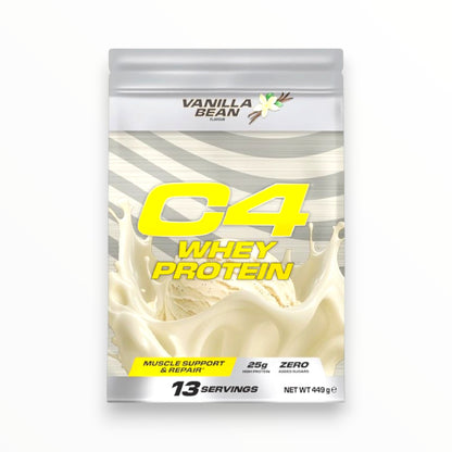 C4 Whey Protein Hershey's Milk Chocolate 455g | 25g Protein | 13 Servings | Muscle Growth & Recovery