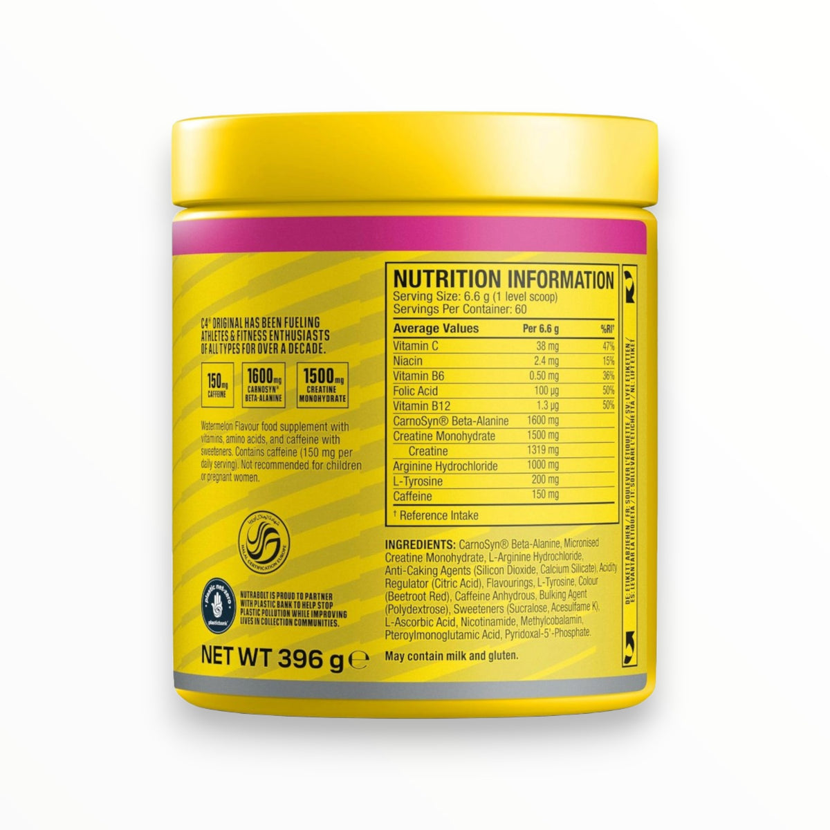 C4 Original Pre-Workout 60 Servings | Explosive Energy, Focus & Pump Booster|In Power Fit Supplements Egypt
