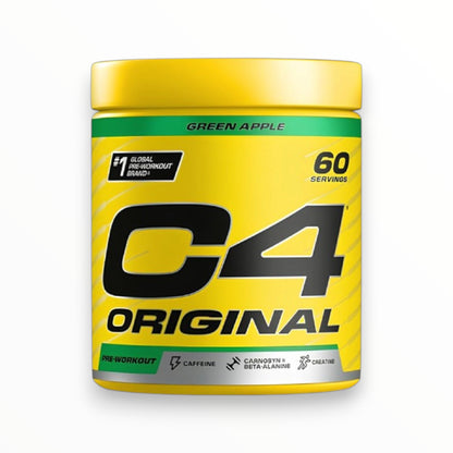 C4 Original Pre-Workout 60 Servings | Explosive Energy, Focus & Pump Booster|In Power Fit Supplements Egypt