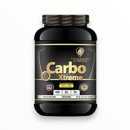 Challenger Nutrition Carbo Xtreme 1.5kg – Pineapple Flavor | 50g Carbohydrates, 200 Calories | Energy, Muscle Glycogen & Workout Recovery Support | 30 Servings