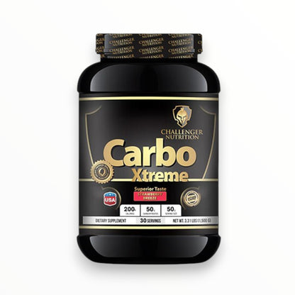 Challenger Nutrition Carbo Xtreme 1.5kg – Pineapple Flavor | 50g Carbohydrates, 200 Calories | Energy, Muscle Glycogen & Workout Recovery Support | 30 Servings