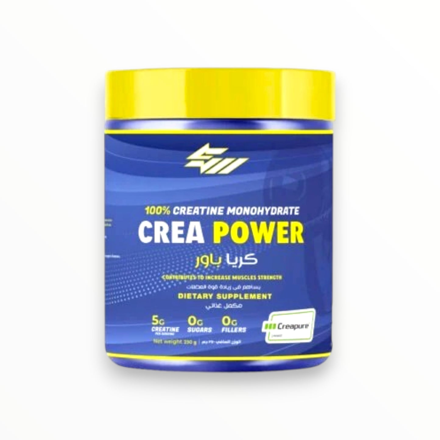 Crea Power Creatine Monohydrate Creapure 250g – 50 Servings | 5g Creatine