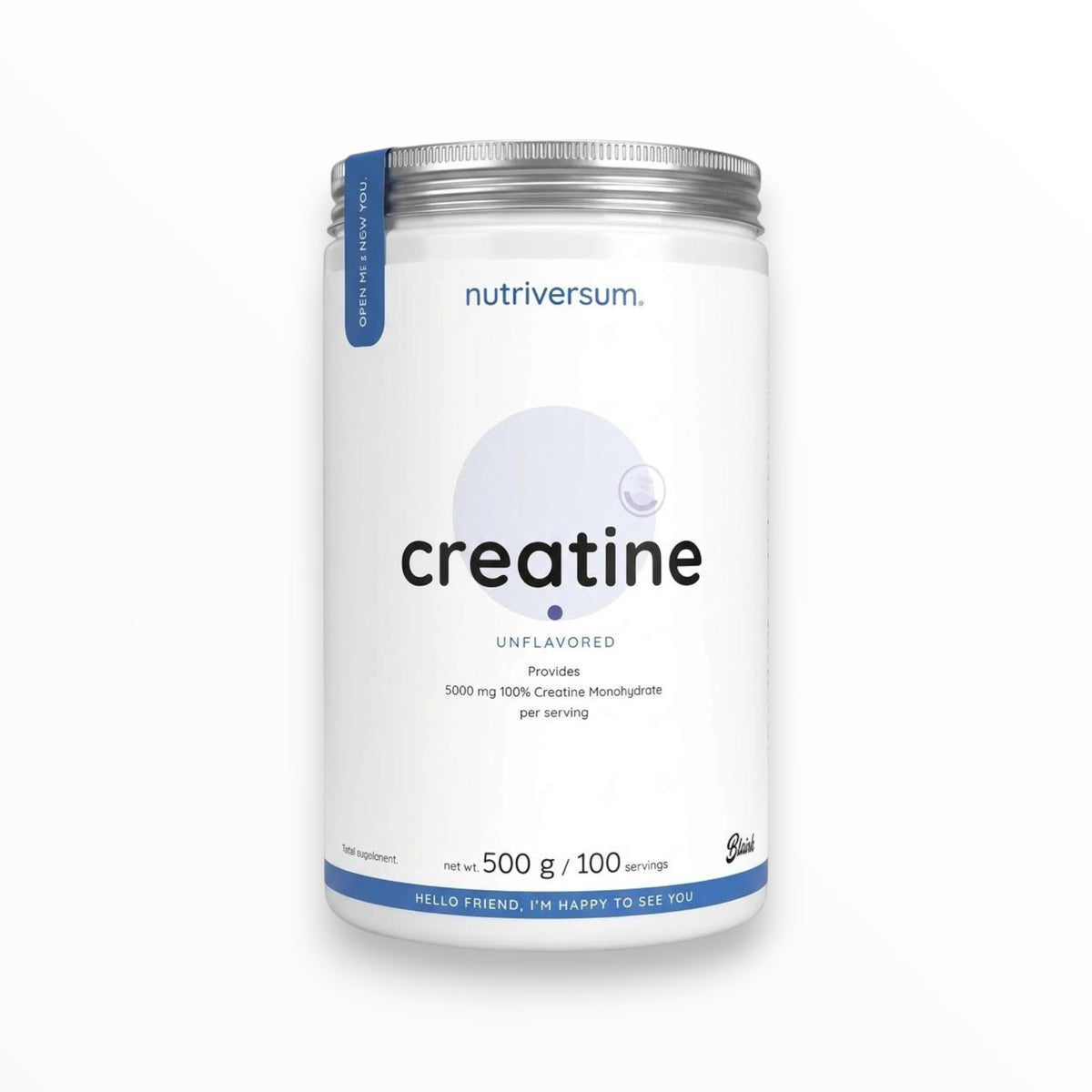 Nutriversum Creatine Monohydrate 500g – 147 Servings for Strength & Performance in Egypt