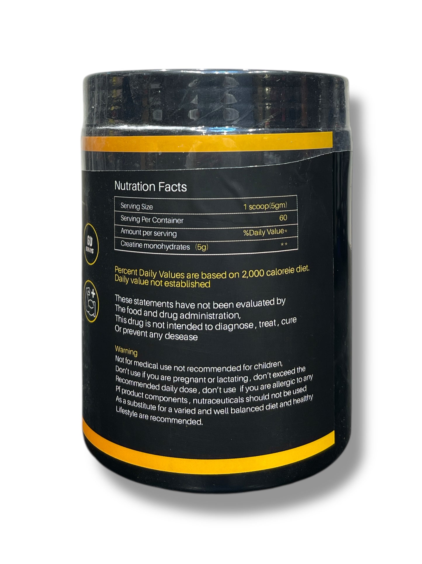 Max Power Nutrition Creatine Monohydrate is a 100% pure formula designed to support muscle size, strength, power, and faster recovery during high-intensity training 60 Servings