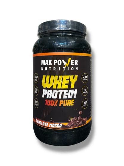 Max Power Whey Protein 100% Pure (24g Protein) + Creatine Monohydrate – Muscle Growth Stack | Power Fit