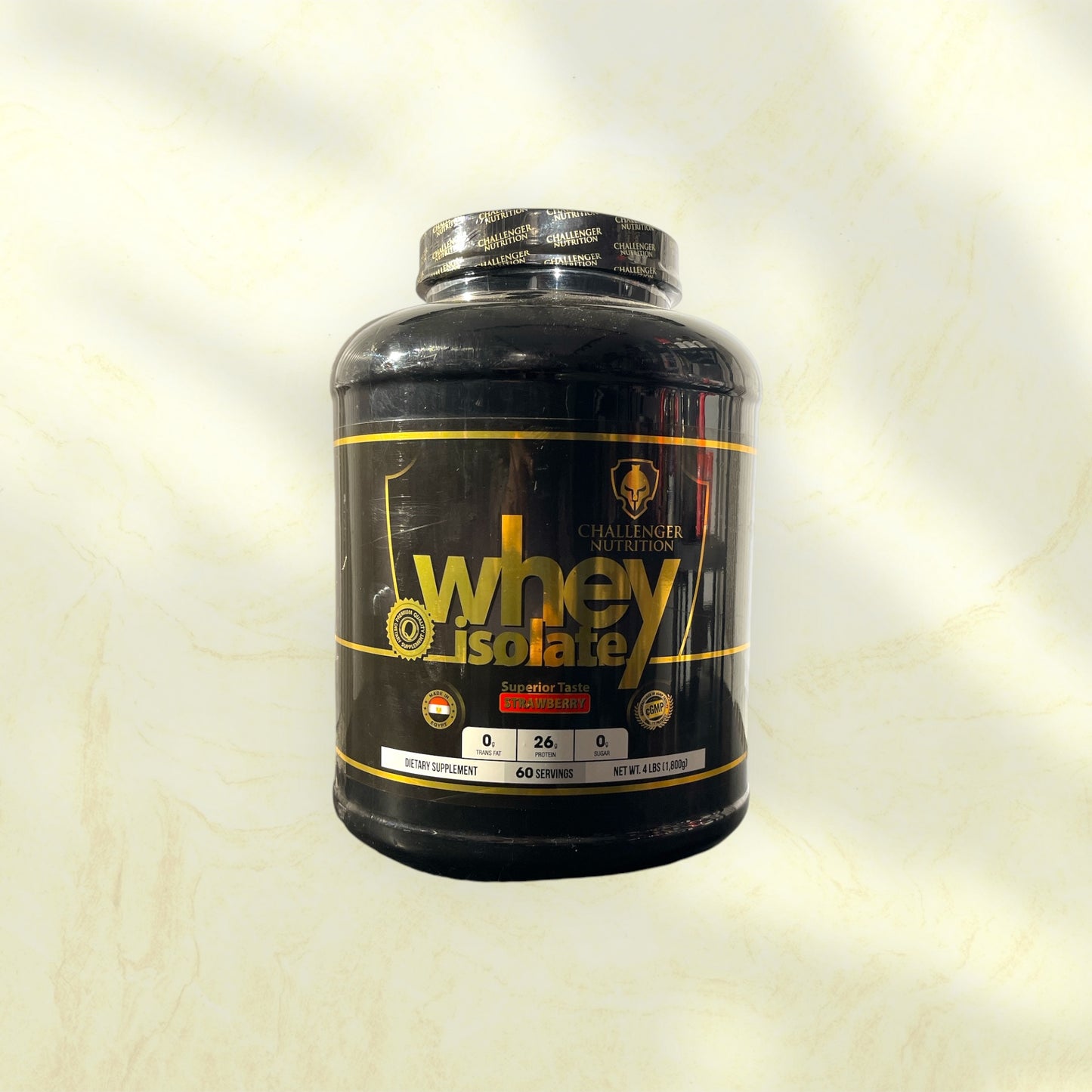 Challenger Nutrition Whey Isolate is a premium protein powder designed to help athletes, - Power Fit Supplements Egypt