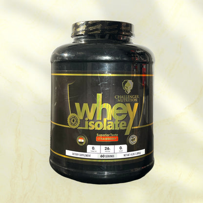 Challenger Nutrition Whey Isolate is a premium protein powder designed to help athletes, - Power Fit Supplements Egypt