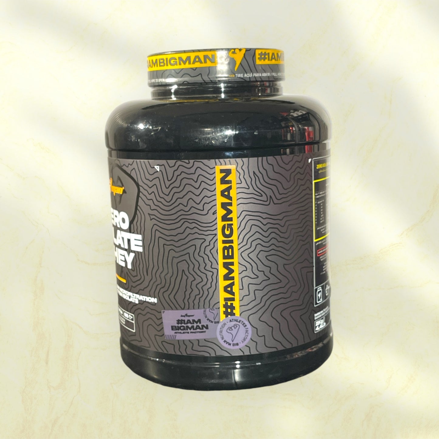 Zero Isolate Whey by Big Man Nitration – Pure Isolate for Maximum Muscle Gains - Power Fit Supplements Egypt