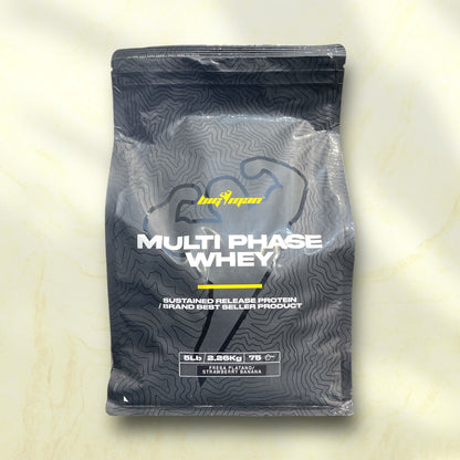 Big Man Multi Phase Whey is a high-quality protein supplement designed to support muscle growth, recovery, and overall performance. - Power Fit Supplements Egypt