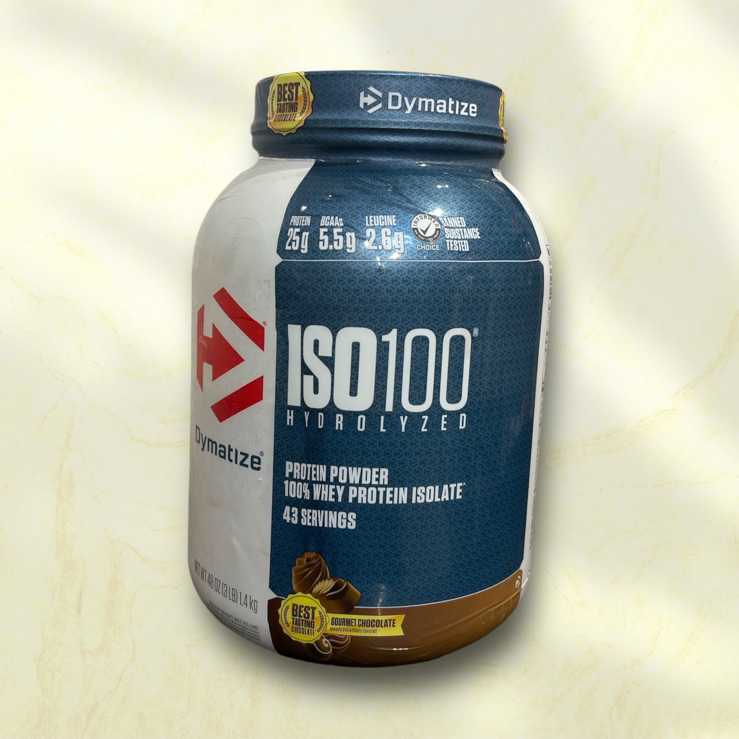 ISO 100 Hydrolyzed is a premium protein supplement from Dymatize Nutrition, known for producing high-quality products for athletes and fitness enthusiasts - Power Fit Supplements Egypt