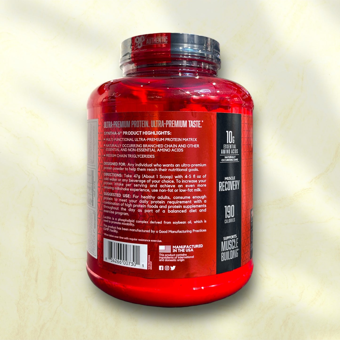 BSN Syntha-6 Protein – Delicious Multi-Source of isolate  Protein for All-Day Muscle Support - Power Fit Supplements Egypt