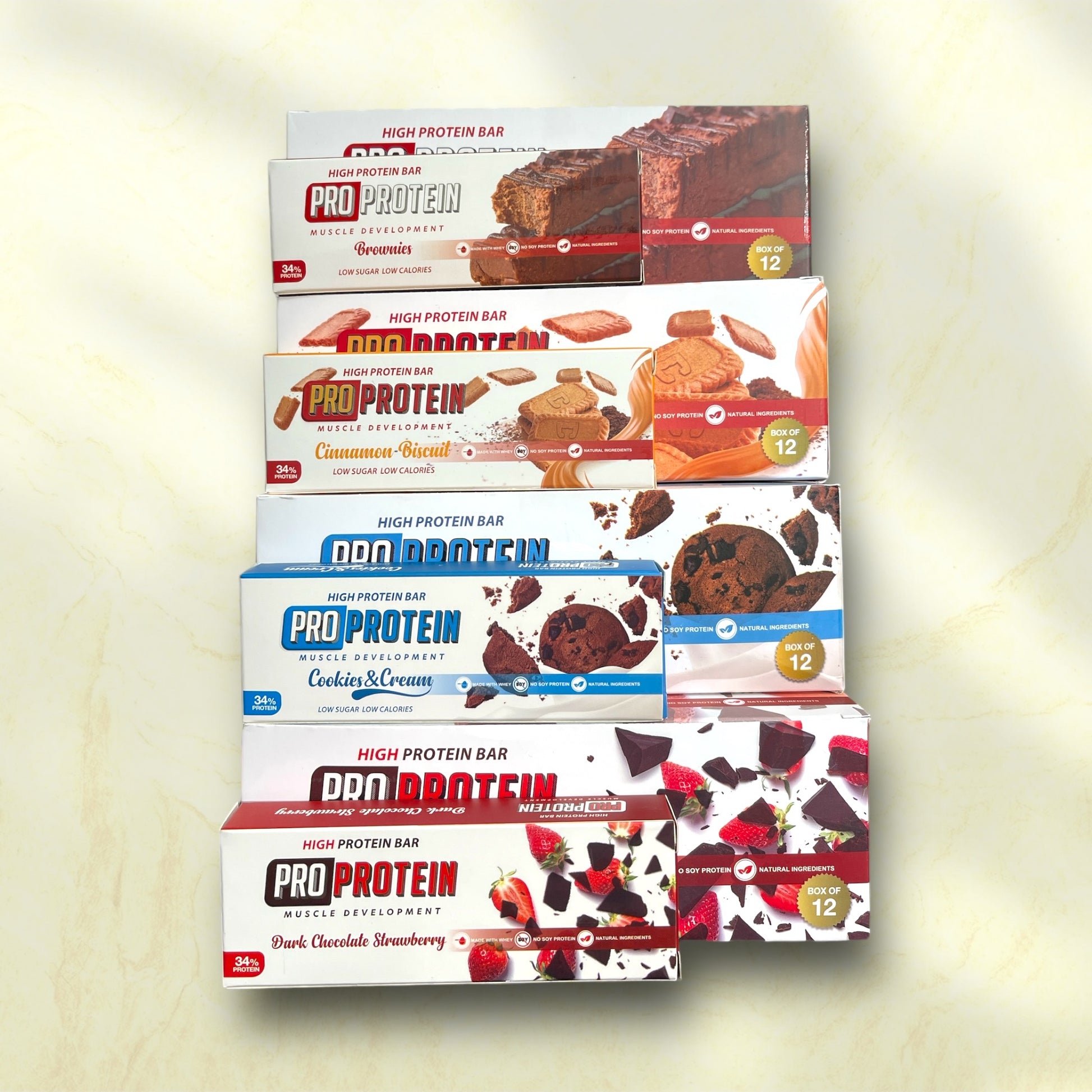 ProProtein Bar is a popular high-protein snack designed for athletes, fitness enthusiasts, - Power Fit Supplements Egypt