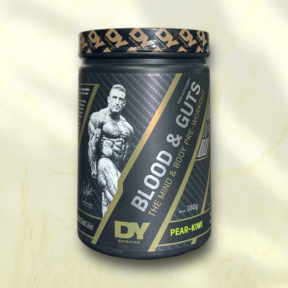 DY Nutrition Blood & Guts Pre-Workout - Intense Energy and Focus Formula" - Power Fit Supplements Egypt