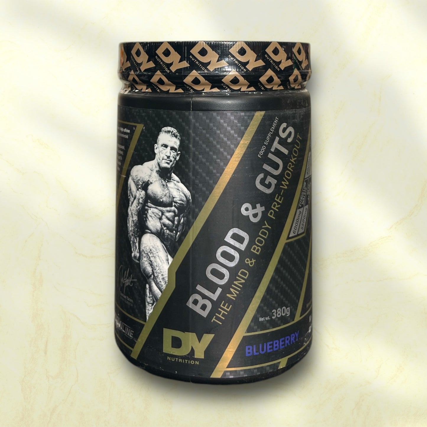 DY Nutrition Blood & Guts Pre-Workout - Intense Energy and Focus Formula" - Power Fit Supplements Egypt