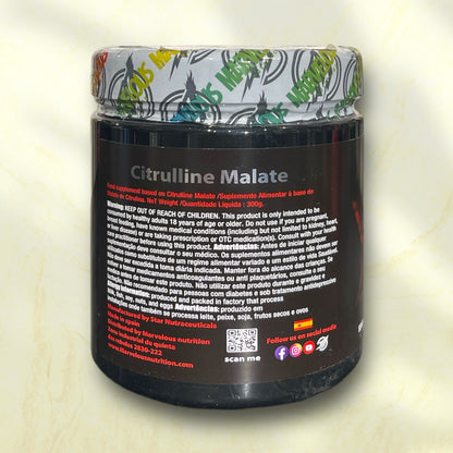 Marvelous Nutrition Citrulline Malate – 100 Servings for Enhanced Nitric Oxide & Performance - Power Fit Supplements Egypt