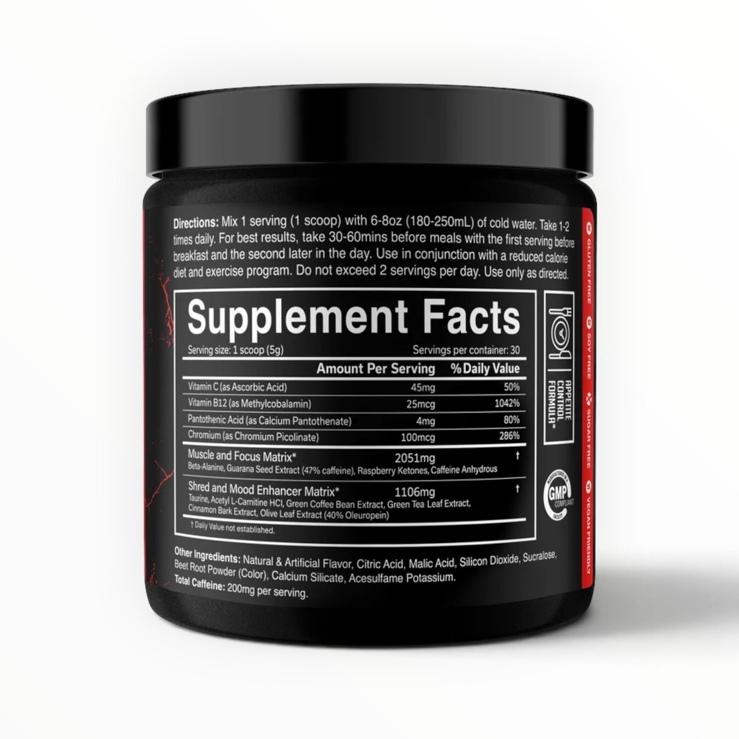 JNX Sports The Ripper Shred 150g – Fruit Punch | 30 Servings