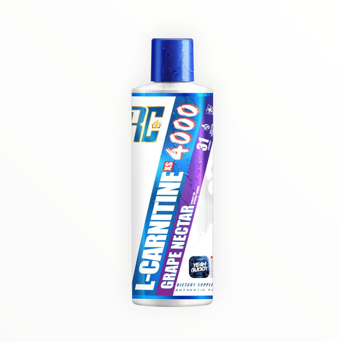 Ronnie Coleman L-Carnitine XS 4000 – High-Potency Liquid L-Carnitine | Tropical Passion Fruit | Weight Management & Energy Support | 31 Servings