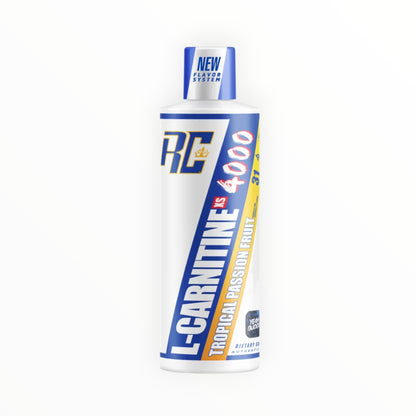 Ronnie Coleman L-Carnitine XS 4000 – High-Potency Liquid L-Carnitine | Tropical Passion Fruit | Weight Management & Energy Support | 31 Servings