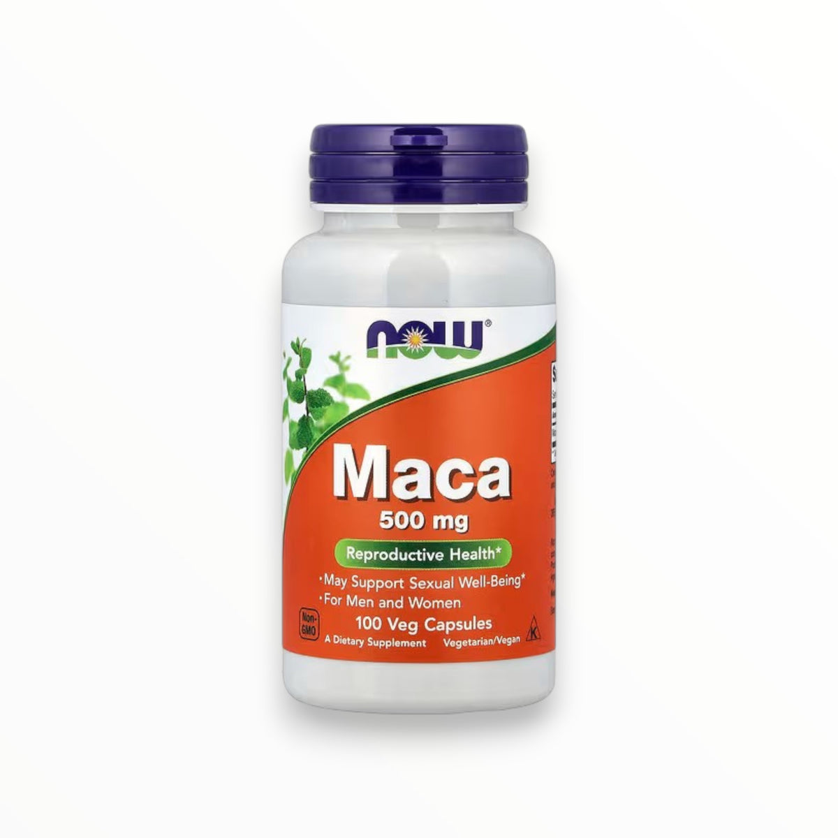 NOW Foods Maca 500mg – Energy, Vitality & Reproductive Health Support | Veg Capsules
