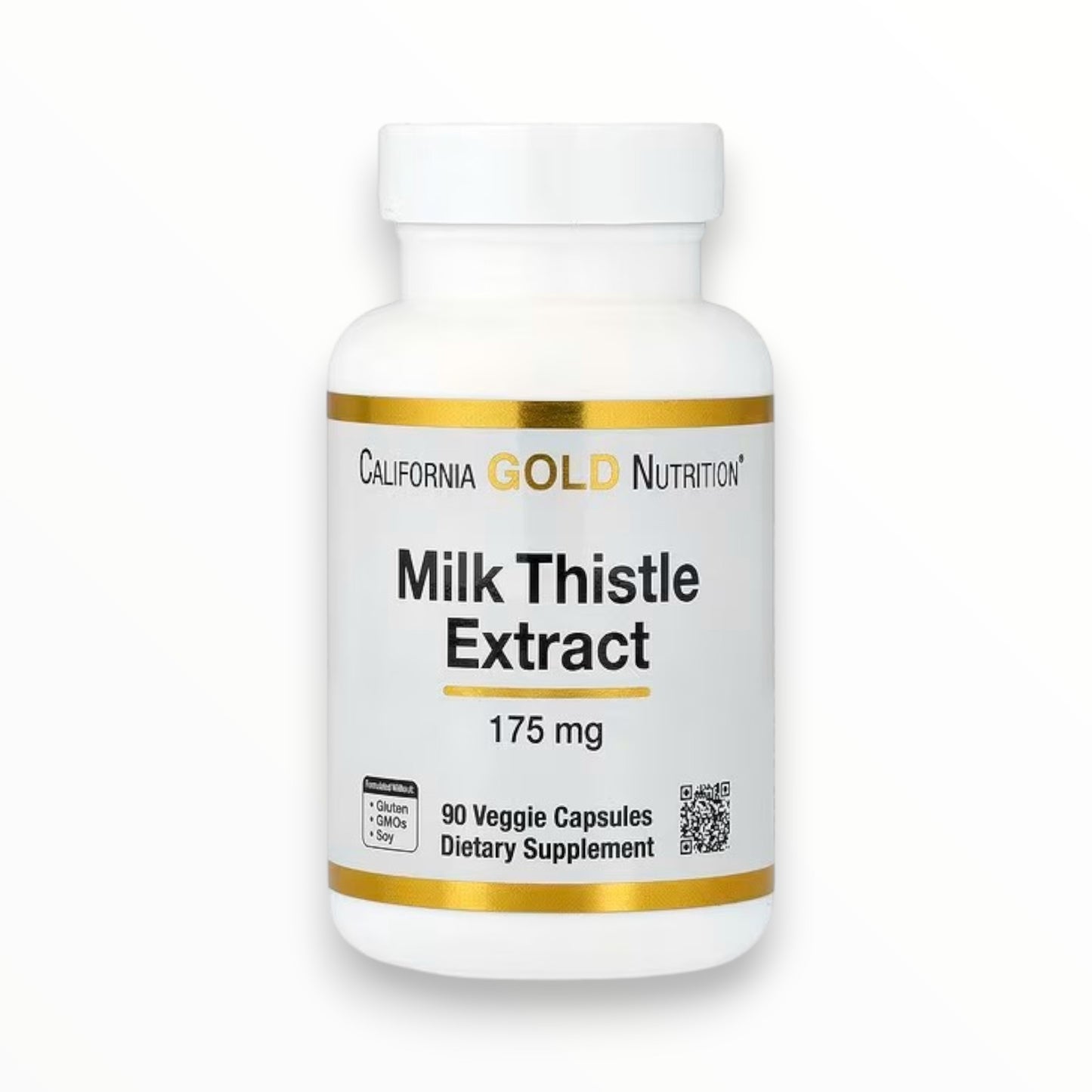California Gold Nutrition Milk Thistle Extract 175mg – 90 Veggie Capsules | Liver Support