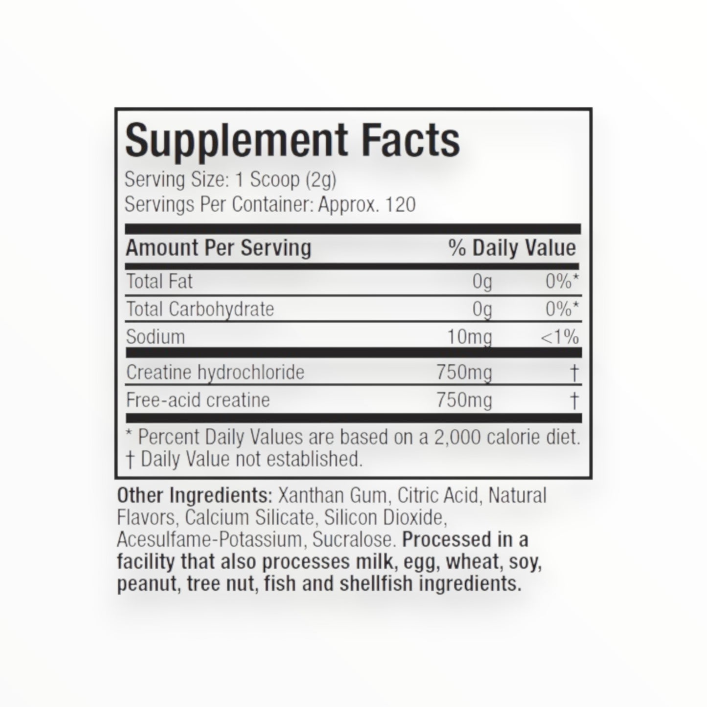 MuscleTech Cell-Tech Creactor Creatine HCl + Free-Acid Creatine – 120 Servings | Fruit Punch Extreme