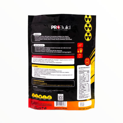 Pro Build Mass Gainer 6kg (20 Servings) | High-Calorie Gainer for Size, Strength & Fast Weight Gain|In Power Fit Supplements Egypt