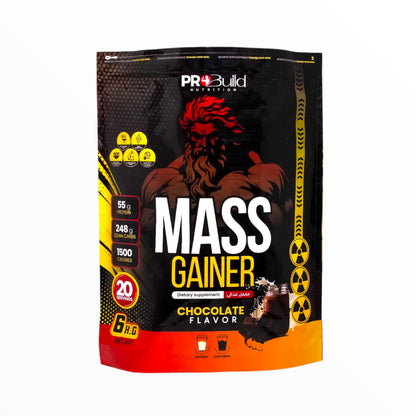Pro Build Mass Gainer 6kg (20 Servings) | High-Calorie Gainer for Size, Strength & Fast Weight Gain|In Power Fit Supplements Egypt