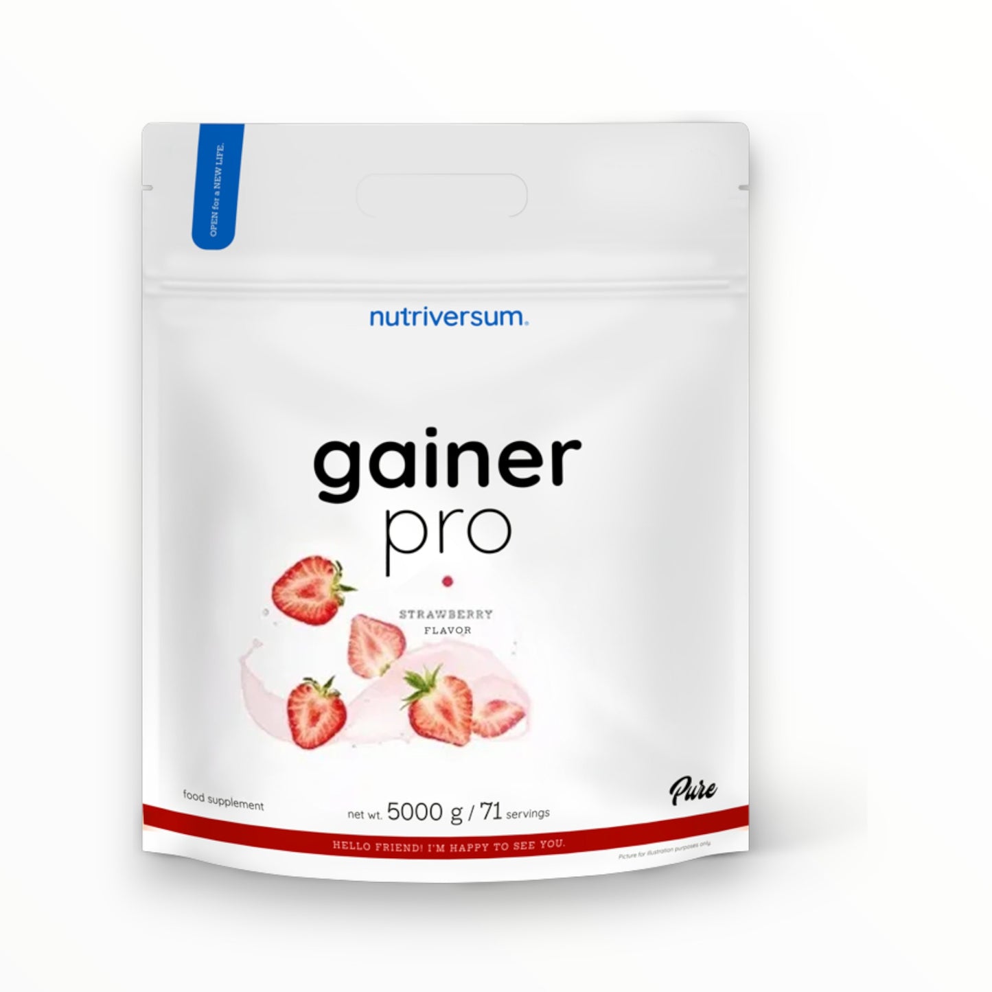 Nutriversum Gainer Pro هو مكمل غذائي عالي السعرات الحرارية لزيادة الكتلة العضلية مصمم لدعم نمو العضلات وتعزيز التعافي وتوفير الطاقة المستدامة.