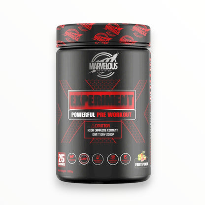 The Marvelous Experiment is a popular pre-workout supplement designed to enhance workout performance.