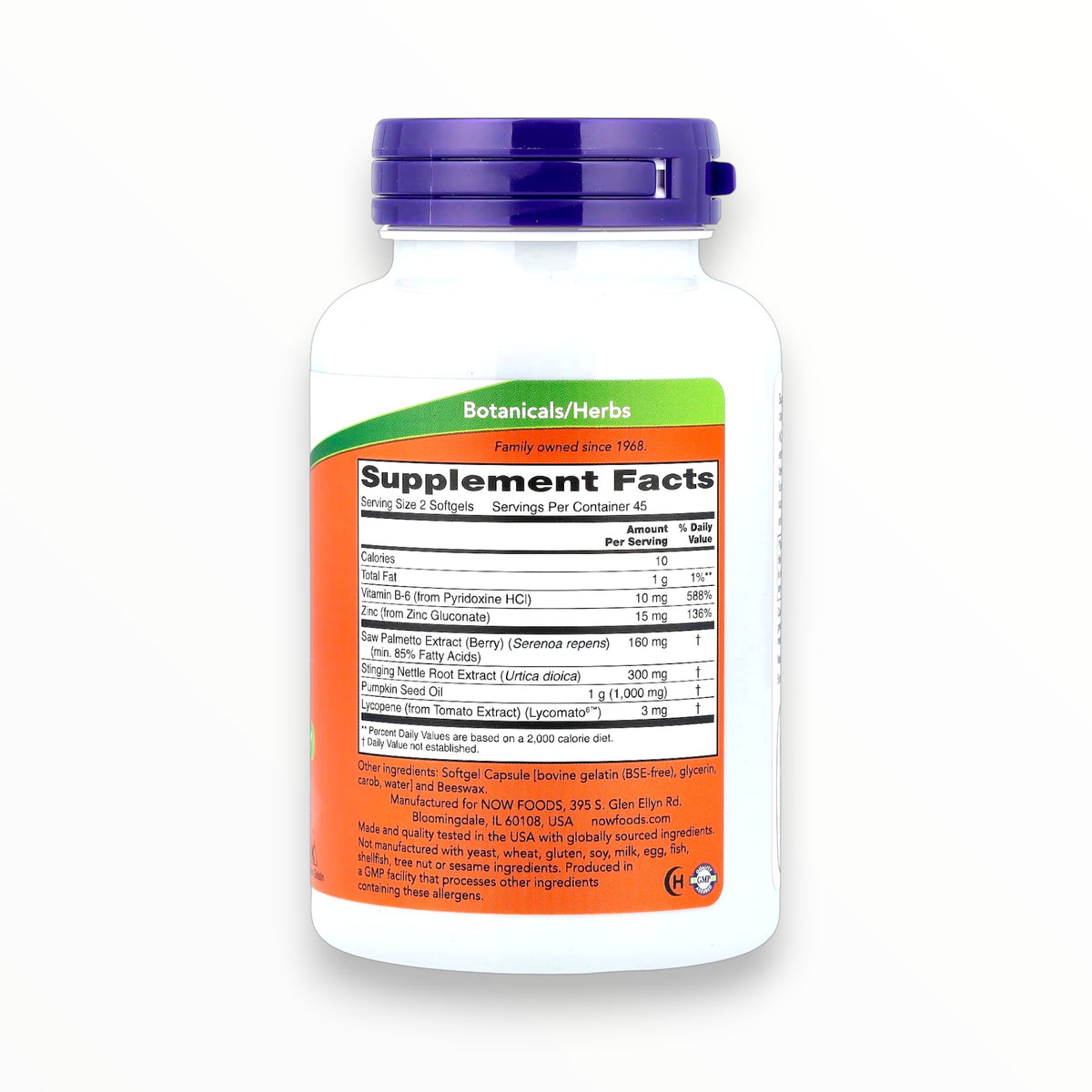 NOW Foods Prostate Health Clinical Strength – Men's Prostate & Urinary Health Support | Saw Palmetto, Beta-Sitosterol & Lycopene | 90 Softgels