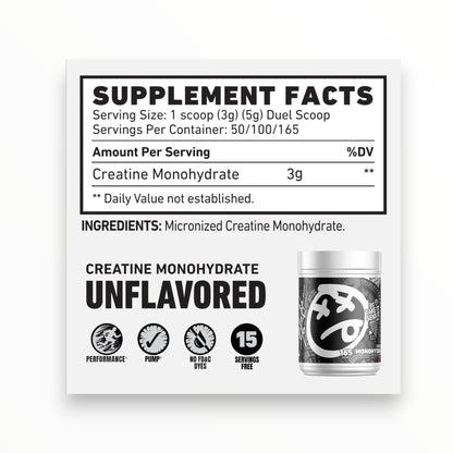 Skeleton Creatine Monohydrate – 50 Servings Strength & Performance | Egypt