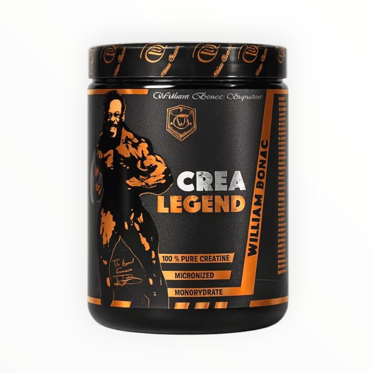 zWilliam Bonac Crea Legend Creatine Monohydrate – 100% Pure Micronized Creatine | Strength, Power & Muscle Performance Support