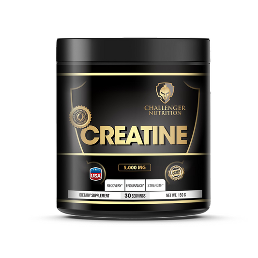 Challenger Nutrition Creatine 150g – 5000mg Creatine Per Serving | Muscle Strength, Power, Performance & Recovery Support | 30 Servings