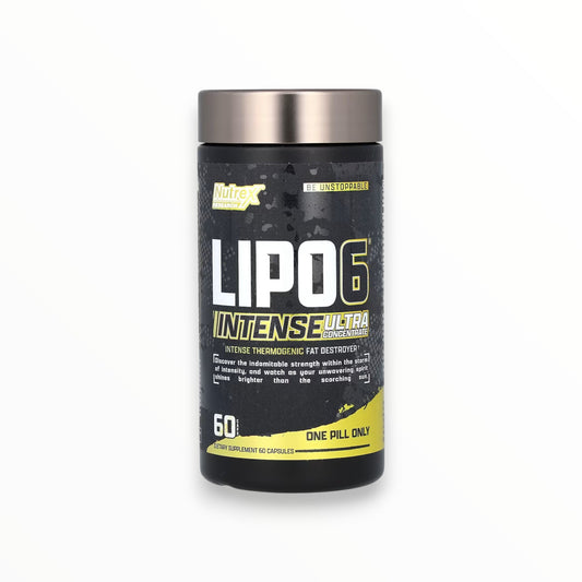 Nutrex Lipo 6 Intense Ultra Concentrate – 60 Capsules | Thermogenic Fat Burner