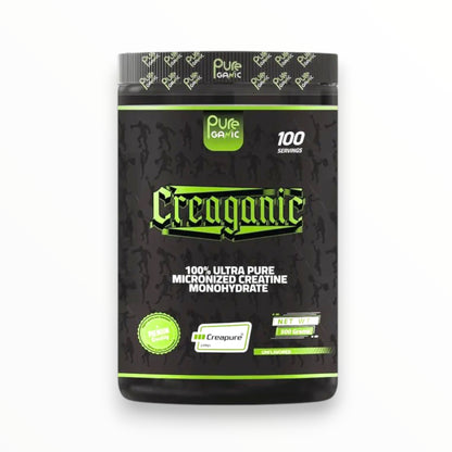 Pureganic Creaganic Creapure® Creatine Monohydrate 500g – 100 Servings