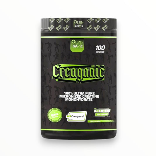 Pureganic Creaganic Creapure® Creatine Monohydrate 500g – 100 Servings