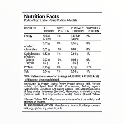 Superior 14 W.M.B Amino 6300 | Orange Flavor | Whey, Milk & Beef Amino Acids | 600 Tablets