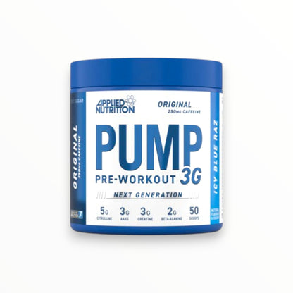 Applied Nutrition Pump 3G Pre-Workout – Energy, Pump & Performance | 50 Servings