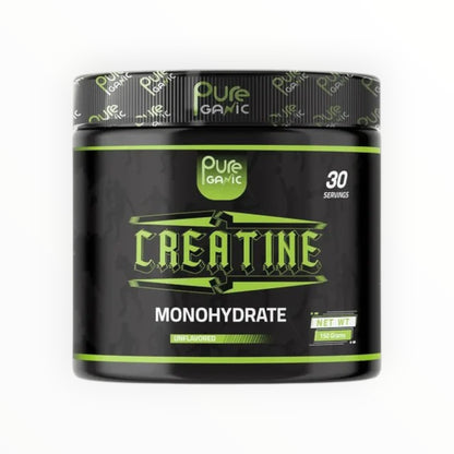Pureganic Creatine Monohydrate 150g – 5g Creatine | 30 Servings | Unflavored