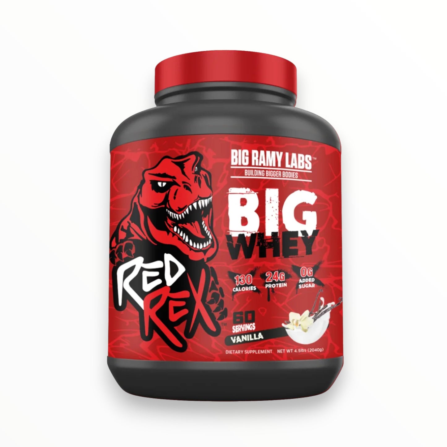 Red Rex Whey Protein 2kg (60 Servings) | High-Quality Whey for Muscle Growth & Recovery|In Power Fit Supplements Egypt In